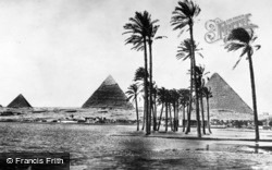 The Pyramids Of Giza c.1935, Cairo