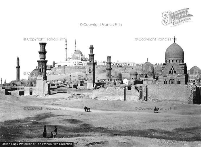 Photo of Cairo, Tombs In The Southern Cemetery 1858