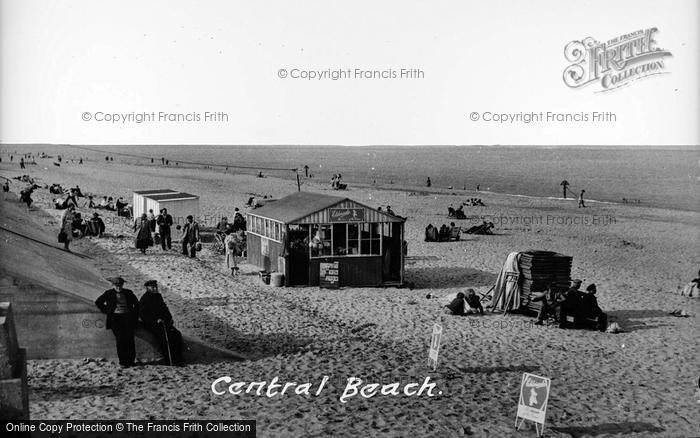 Photo of Caister On Sea, Central Beach c.1960