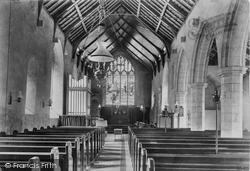 Church Interior 1908, Caister-on-Sea