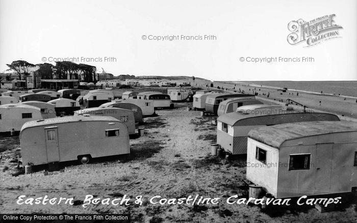Photo of Caister On Sea, Eastern Beach And Coastline Caravan Camps c.1960