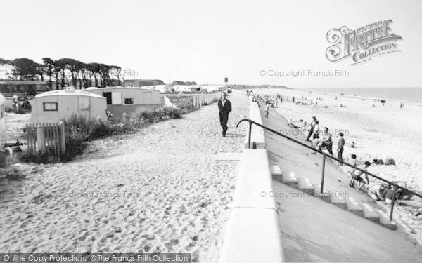 Photo of Caister On Sea, Eastern Beach And Coastline Caravan Club c.1960