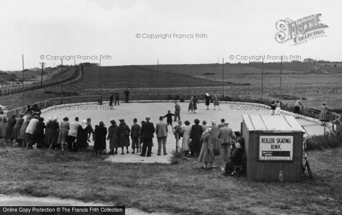 Photo of Caister On Sea, Holiday Camp Roller Skating Rink c.1955