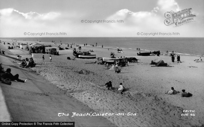 Photo of Caister On Sea, The Beach c.1960