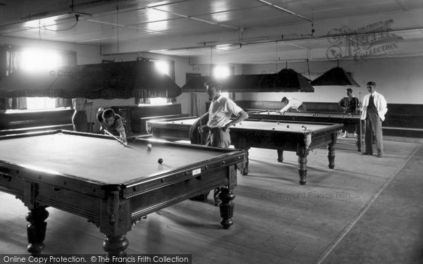 Photo of Caister On Sea, The Holiday Camp, The Billiard Room c.1960