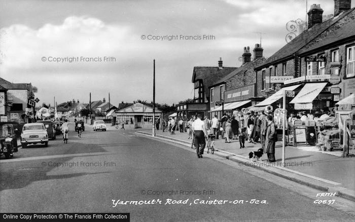 Photo of Caister On Sea, Yarmouth Road c.1960