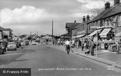 Yarmouth Road c.1960, Caister-on-Sea
