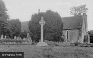 All Saints Church And War Memorial c.1955, Calbourne