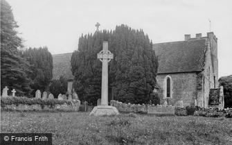 Calbourne, All Saints Church and War Memorial c1955