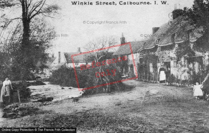 Photo of Calbourne, Winkle Street c.1900