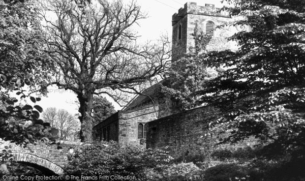 Photo of Caldbeck, Church Bridge c.1955