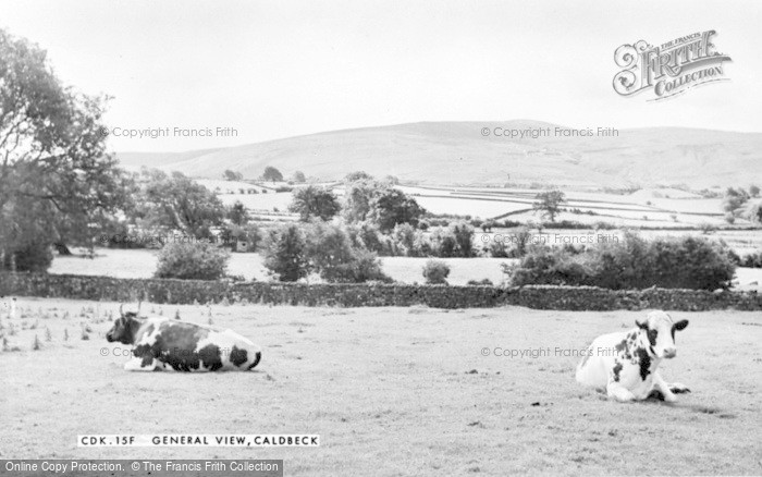 Photo of Caldbeck, General View c.1955