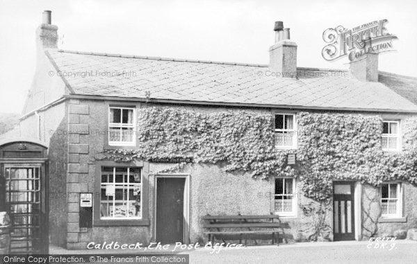 Photo of Caldbeck, The Post Office c.1955
