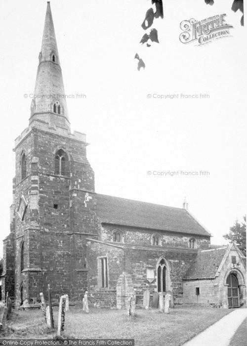 Photo of Caldecott, The Church c.1955