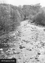 River Calder c.1955, Calder Bridge