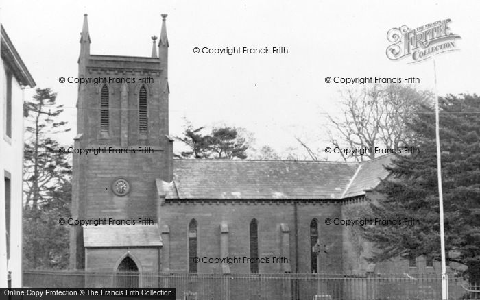 Photo of Calder Bridge, St Bridget's Church c.1955