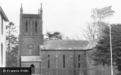 St Bridget's Church c.1955, Calder Bridge