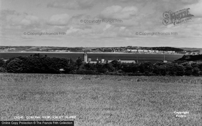Photo of Caldey Island, General View c.1965