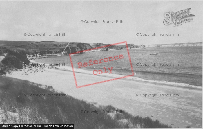 Photo of Caldey Island, Priory Bay c.1960