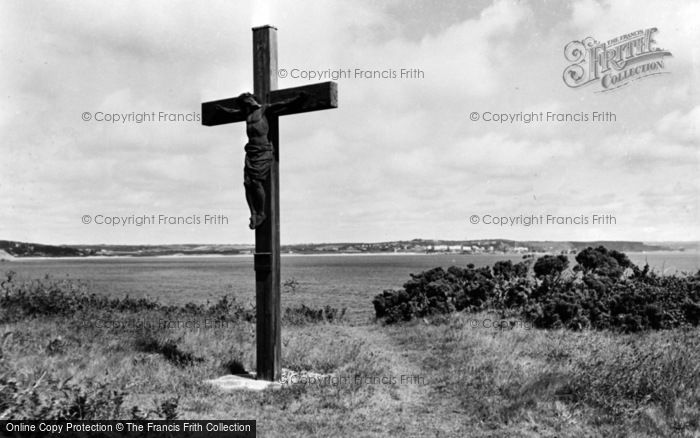 Photo of Caldey Island, The Calvary c.1955