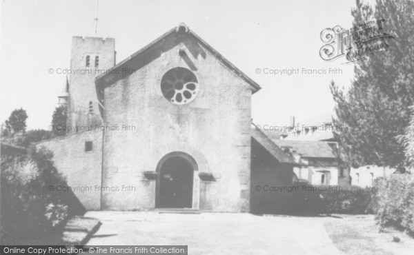 Photo of Caldey Island, The Church c.1960