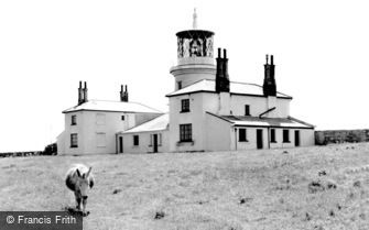 Caldey Island, the Lighthouse c1960