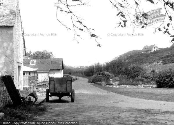 Photo of Caldey Island, The Village c.1955