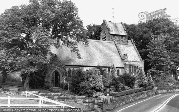 Photo of Caldy, The Church c.1955