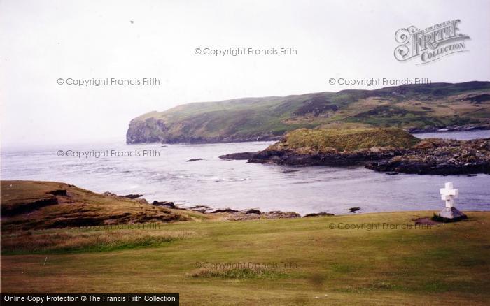 Photo of Calf Of Man, From The Ship Wreck Memorial 1995