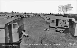 Lawsons Caravan Site c.1955, California