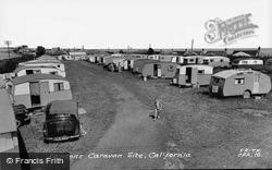 Lawsons Caravan Site c.1955, California