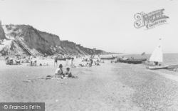 The Beach And Cliffs c.1960, California