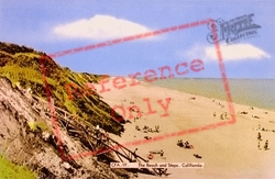 The Beach And Steps c.1960, California