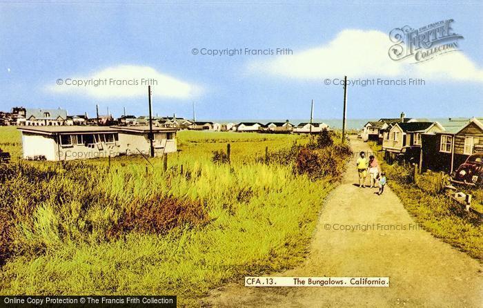 Photo of California, The Bungalows c.1955