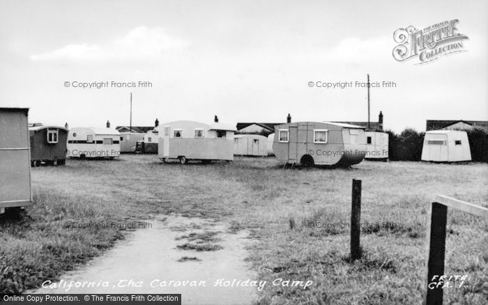 Photo of California, The Caravan Holiday Camp c.1955