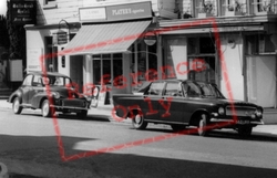 Cars On Fore Street c.1965, Callington