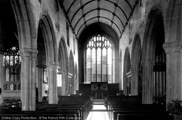 Photo of Callington, Church, Nave East 1890