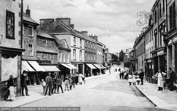 Photo of Callington, Fore Street 1893