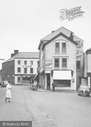 Fore Street, Shops And Cafe c.1960, Callington