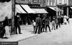People On Fore Street 1893, Callington