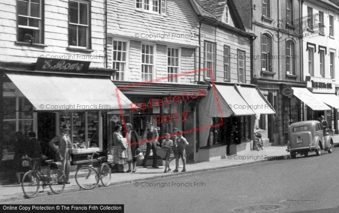Photo of Callington, Shops On Fore Street c.1955