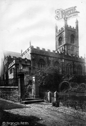St Mary's Church 1890, Callington