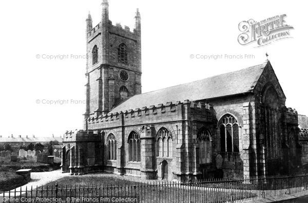 Photo of Callington, St Mary's Church 1893