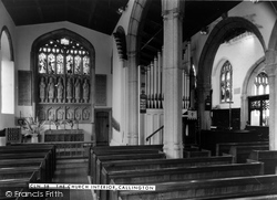 The Church Interior c.1965, Callington