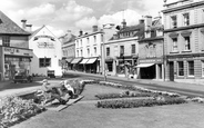 Central Gardens And High Street c.1960, Calne