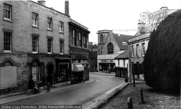 Photo of Calne, Church Street c.1965
