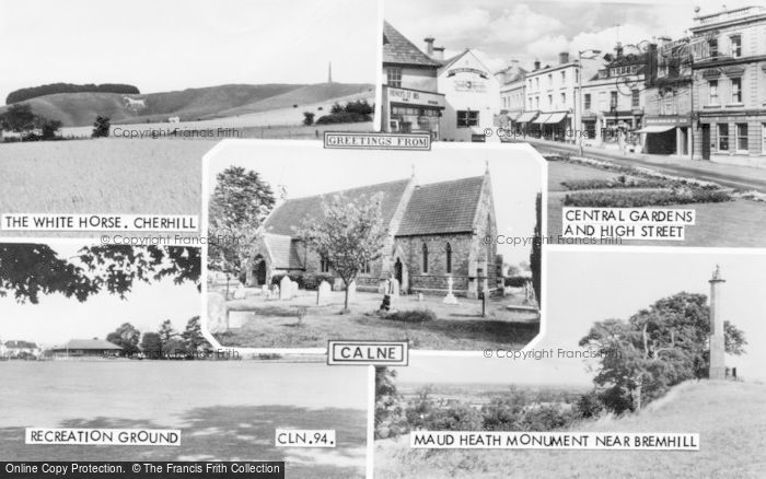 Photo of Calne, Composite c.1960
