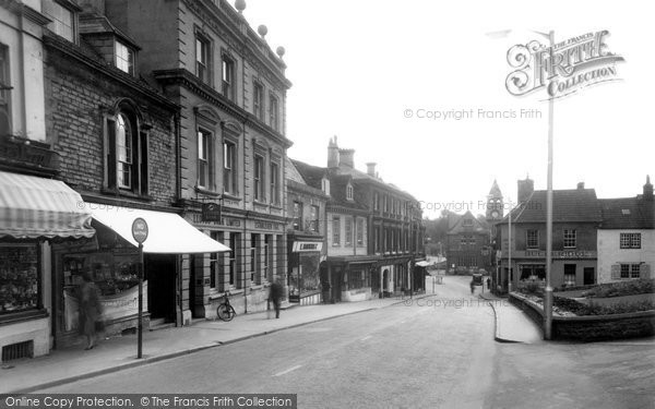 Photo of Calne, High Street c.1955