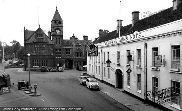 Photo of Calne, Lansdowne Arms Hotel And Town Hall c.1960