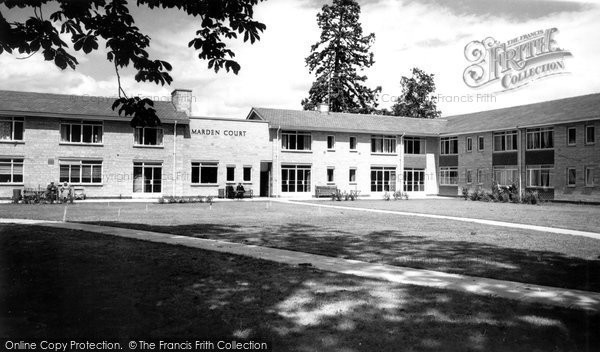 Photo of Calne, Marden Court c.1965